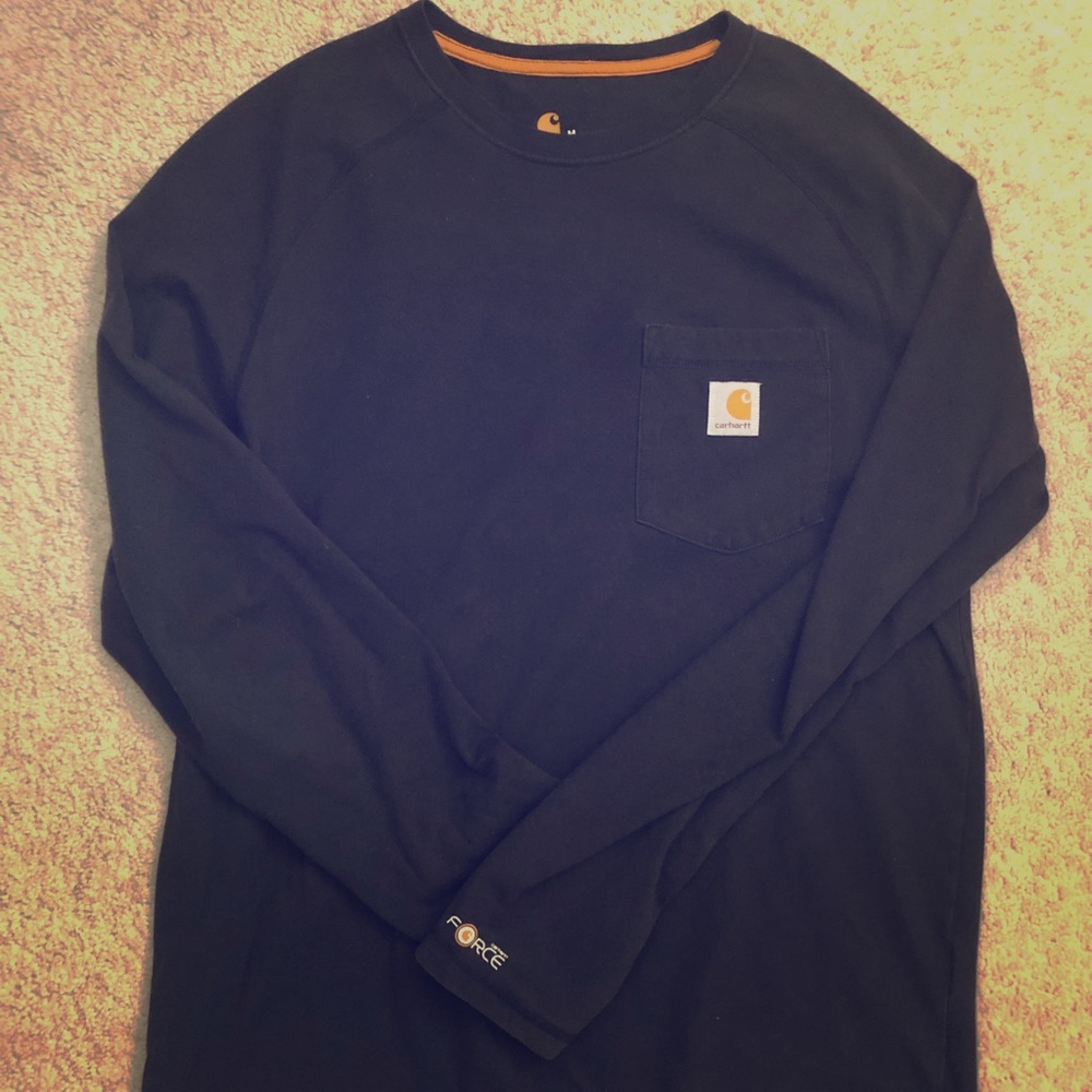 Black Carhartt long sleeve shirt